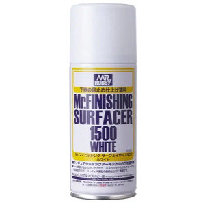 B529 Mr Finishing Surfacer White 1500 170ml Spray