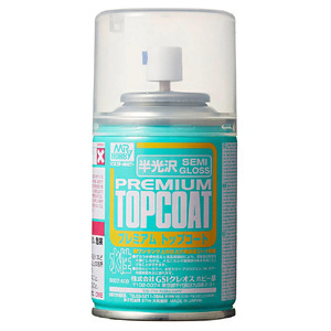 Mr Premium TopCoat Semi-Gloss Acrylic Spray 100ml B602