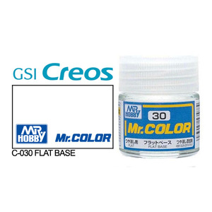 Gunze C030 Mr. Color Flat Base Solvent Based Acrylic Paint 10mL