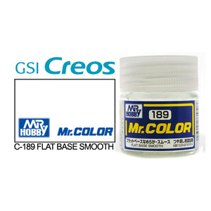 Gunze C189 Mr. Color Flat Base Smooth Solvent Based Acrylic Paint 10mL
