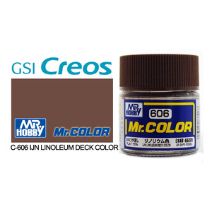 Gunze C606 Mr. Color Flat IJN Linoleum Deck Colour Solvent Based Acrylic Paint 10mL