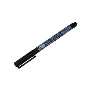 Mr Hobby (Gunze) CM101 Black Super Fine Brush Oil-Based Marker