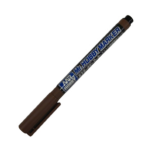 Mr Hobby (Gunze) CM103 Brown Super Fine Brush Oil-Based Marker