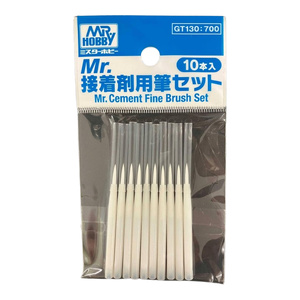 Mr Hobby GT130 Mr. Cement Fine Brush Set