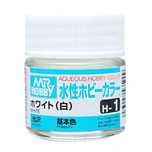 H1 Aqueous Gloss White Acrylic Paint