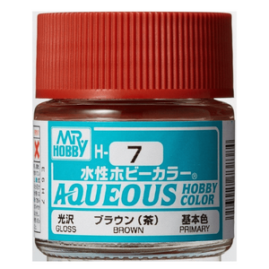 H7 Aqueous Gloss Brown Acrylic Paint