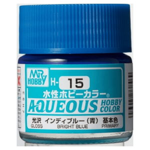 H15 Aqueous Gloss Acrylic  Bright Blue Paint