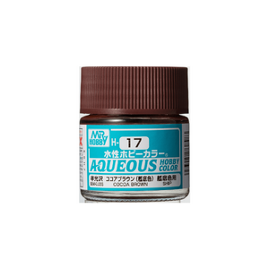 H17 Aqueous Gloss Acrylic Cocoa Brown Paint