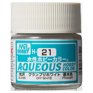 H21 Aqueous Gloss Acrylic Off White Paint