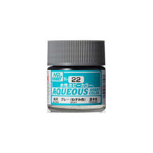 H22 Aqueous Gloss Acrylic Gray Paint