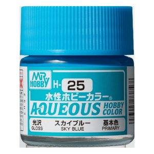 H25 Aqueous Gloss Acrylic Sky Blue Paint