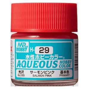 H29 Aqueous Gloss Acrylic Salmon Pink Paint