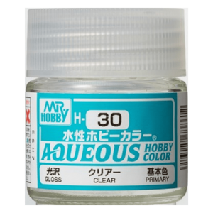 H30 Aqueous Gloss Acrylic Clear Paint