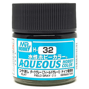 H32 Aqueous Gloss Acrylic Field Gray 1 Paint