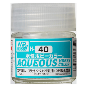 H40 Aqueous Flat Acrylic Base Paint