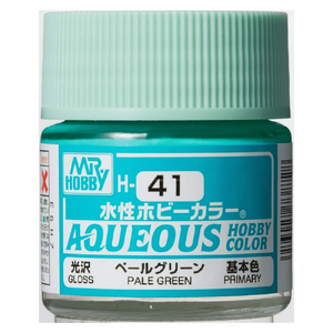 H41 Aqueous Gloss Acrylic Pale Green Paint