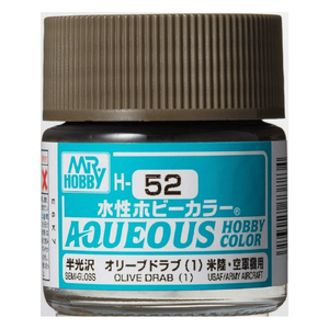 H52 Aqueous Gloss Acrylic Olive Drab 1 Paint