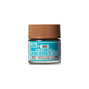 H66 Aqueous Semi-Gloss Acrylic RLM79 Sandy Brown Paint