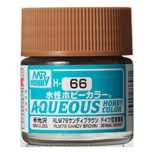 H66 Aqueous Semi-Gloss Acrylic RLM79 Sandy Brown Paint
