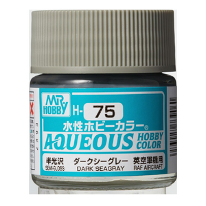 H75 Aqueous Semi-Gloss Acrylic Dark Seagray Paint