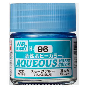 H96 Aqueous Gloss Acrylic Smoke Blue Paint