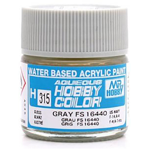 Mr Hobby H315 Aqueous Gloss Grey FS16440 Acrylic Paint