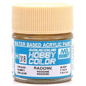 Mr Hobby H318 Aqueous Semi Gloss Radome FS33613 Acrylic Paint