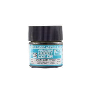 H339 Aqueous Gloss Engine Grey FS16081 Acrylic Paint 10mL