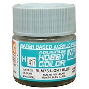 Mr Hobby Aqueous H417 SG RLM 76 Light Blue Acrylic Paint