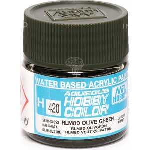 H420 Olive Green Semi Gloss Acrylic Paint