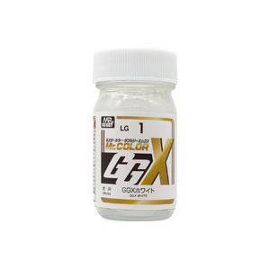 Mr Hobby LG1 - Mr. Colour GGX White Solvent-Based Acrylic 60mL