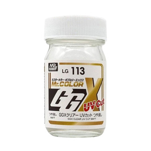 Mr Hobby LG113 Mr Colour GGX Flat Clear UV Cut 60mL