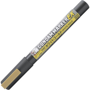 Mr Hobby (Gunze) XGM07 Gundam Marker EX White Gold