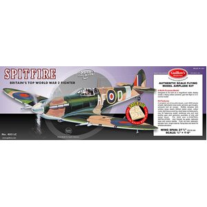 Guillows Supermarine Spitfire Model Kit #GUILL403LC