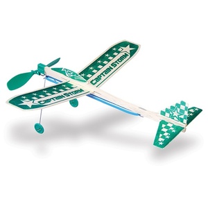 Superhero Captain Storm - Aeroplane Kits - Free Flight - Rubber Powered