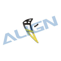 ALIGN TREX H55T003XX Carbon Fiber Vertical Stabilizer-Yellow