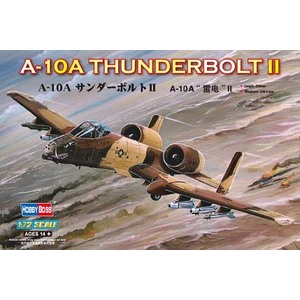 HobbyBoss 80266 A-10A Thunderbolt II Jet 1/72 Scale Plastic Model Kit
