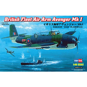Hobby Boss 1/48 British Fleet Air Arm Avenger Mk 1 80331