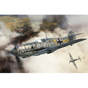 HobbyBoss 81791 German Bf 109E-3 Fighter Jet 1/48 Scale Plastic Model Kit