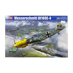 HobbyBoss 81792 Messerschmitt Bf109E-4 1/48 Scale Plastic Model Kit