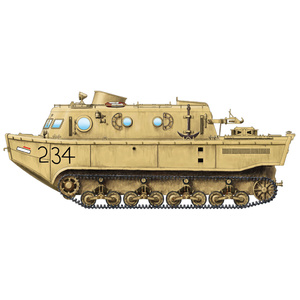 HobbyBoss German Land-Wasser-Schlepper (LWS) amphibious tractor Early production 82918