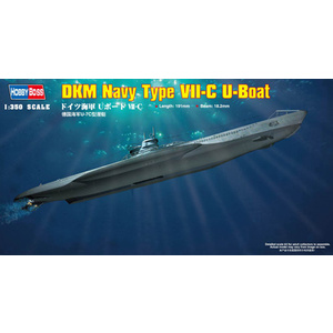 HobbyBoss 83505  DKM Navy Type VII-C U-Boat 1:350 Scale Model