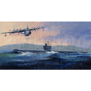 HobbyBoss 83515 PLAN Type 033 Submarine & SH-5 HB 1/350 Scale Model