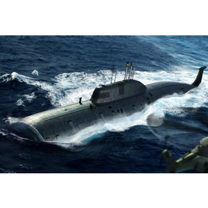 HobbyBoss 83525 1/350 Russian Navy SSN Akula Class Attack Submarine