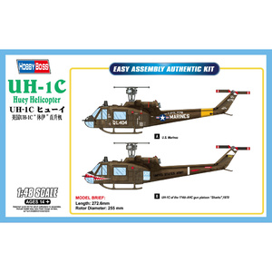 HobbyBoss UH-1C Huey Helicopter 85803 1/48 Model 85803