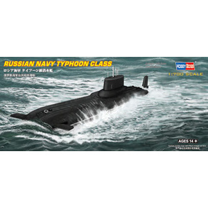 HobbyBoss 87019 Scale Russian Navy Typhoon class Submarine 1/700 Scale Model