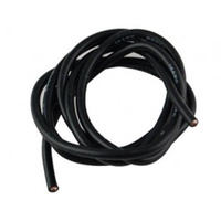 Silicone Wire 16AWG Black No Conn 1 MTR HHQLEADSIL16B