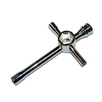 X WRENCH,4 Way,8,9,10 & 17mm L/Shank + HHQXWRENCH