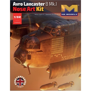Hong Kong Models 01E033 Avro Lancaster B Mk.I Nose Art Kit 1:32 Scale Plastic Model Kit