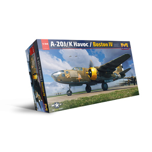 Hong Kong Models 01E040 A-20J / K Havoc / Boston IV 1:32 Scale Plastic Model Kit